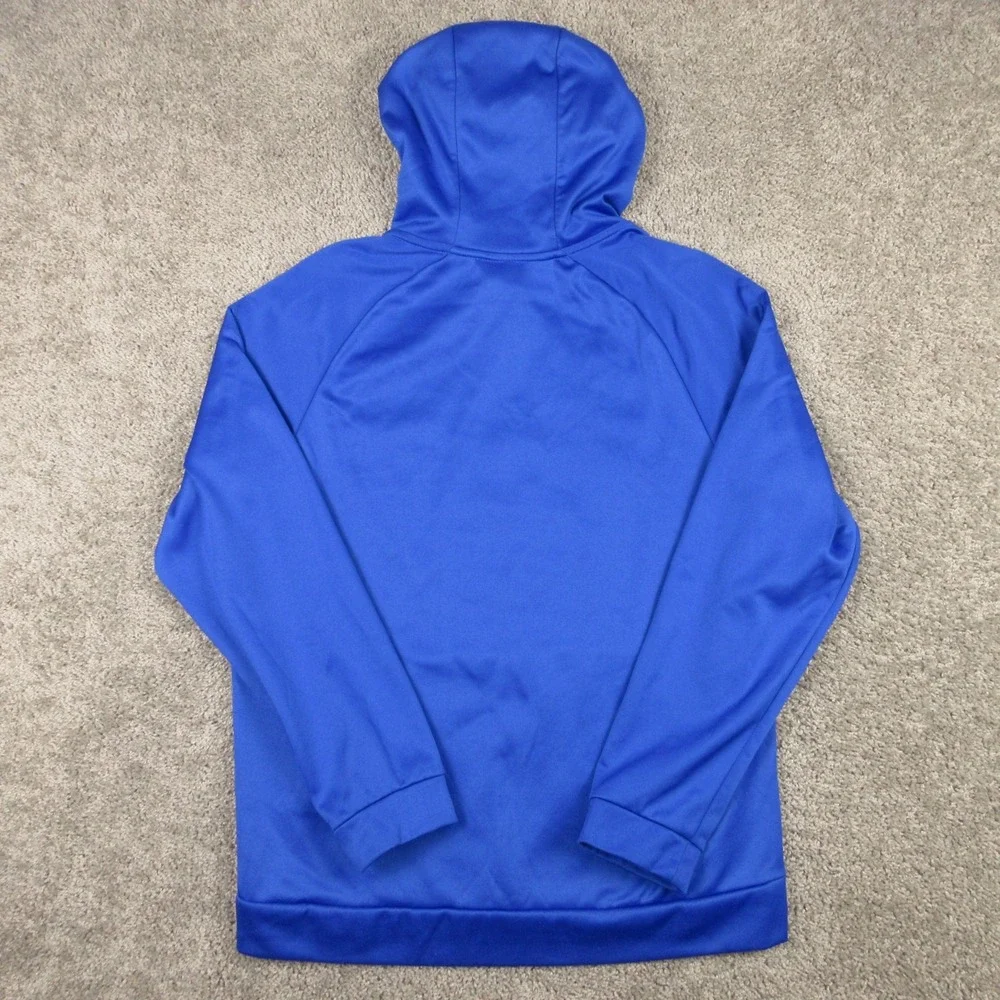 Boston Red Sox Sweater Mens Large Blue Hoodie Sweatshirt Nike Drifit Baseball